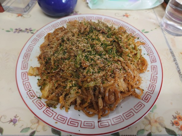 「焼きそばミックス 並み」@やまだ食堂の写真