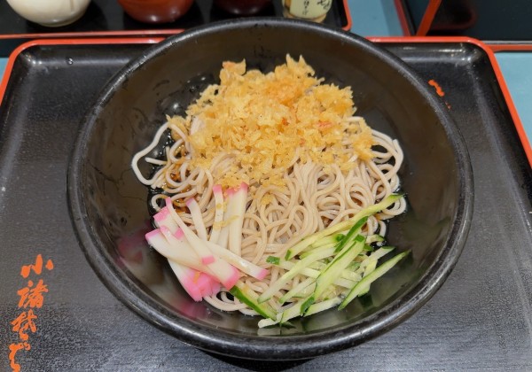 「冷したぬき(410円)」@小諸そば 三越前店の写真