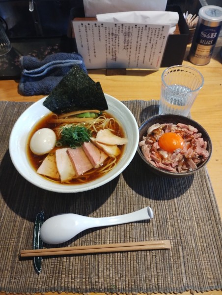 「特製醤油らぁ麺　1500円」@麺屋 さくら井の写真