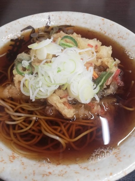 「かきあげそば」@そばよし 京橋店の写真