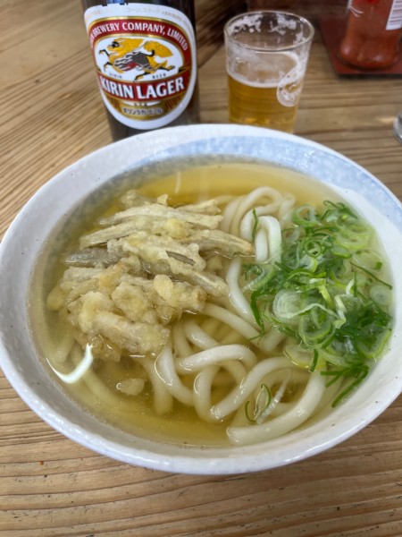 「ごぼう天うどん」@弥太郎うどんの写真