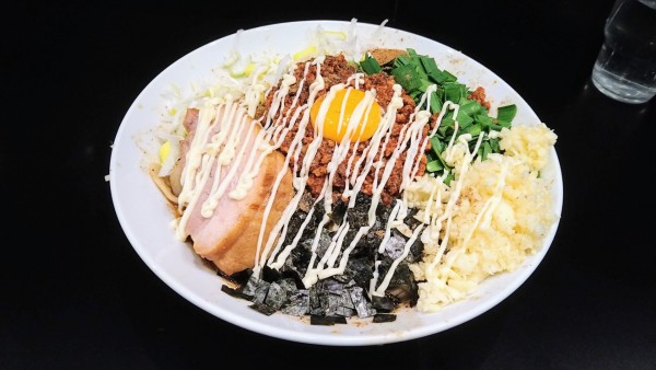 「台湾混蕎麦(ニンニク･マヨネーズ)」@豚風。の写真