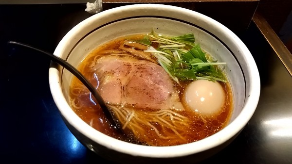 「味玉醤油らぁめん（８５０円）」@麺屋 焔の写真