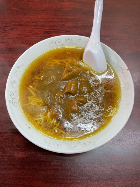 「カレーラーメン(800円)」@明華の写真