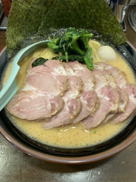 「チャーシュー麺」@横浜家系ラーメン 中野家の写真
