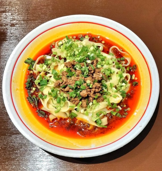 「汁なし担々麺(山椒あり) 1150円＋ミンチ大盛 100円」@ネワ屋の写真