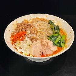 豚風。流担々麺　汁無し