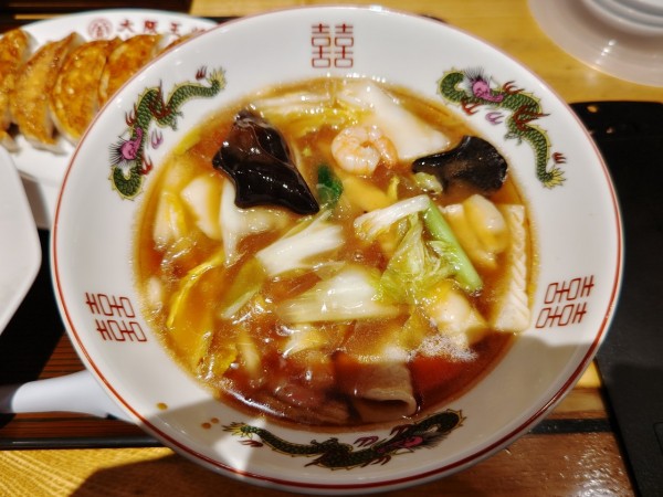 「五目あんかけラーメン」@大阪王将 青梅店の写真