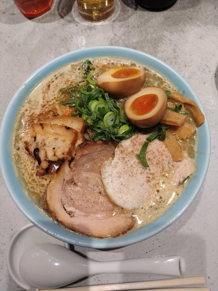 「みそ玉子」@一風堂KAY 千歳店の写真