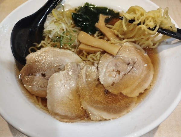 「チャーシューメン(580)」@濱そば 戸塚店の写真