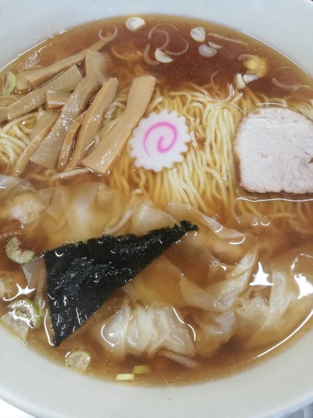 「ワンタン麺」@一ノ割大勝軒の写真