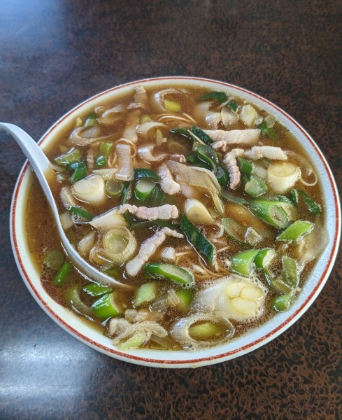 「みそ珍達そば850円＋黒酢餃子（5個）350円」@珍達そばの写真