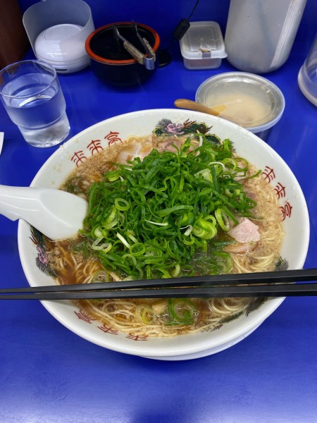 「ラーメン大盛ねぎ多め」@来来亭 福山蔵王店の写真