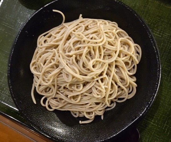 「十割 もりそば 並 ＆ 小」@石臼十割そば森久の写真