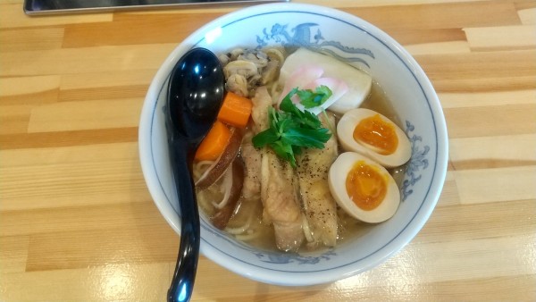 「和風力もちラーメン（限定枠）1000円」@粋な中華蕎麦 みらいの写真