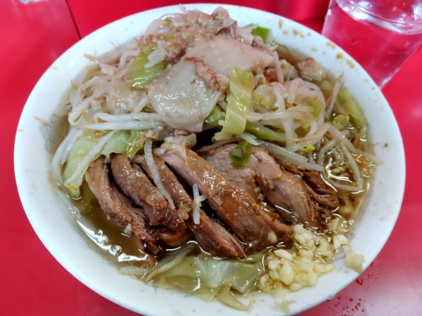 「ぶたラーメン」@ラーメン二郎 三田本店の写真
