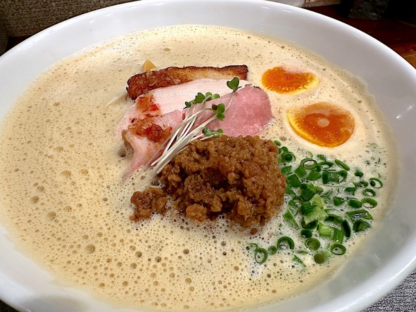 「伊勢海老の味噌らぁ麺」@麺家 半蔵の写真