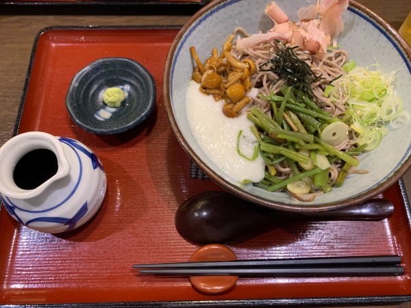 「選べる3種の具材そば 890円」@信州そば処 そじ坊 那覇空港店の写真