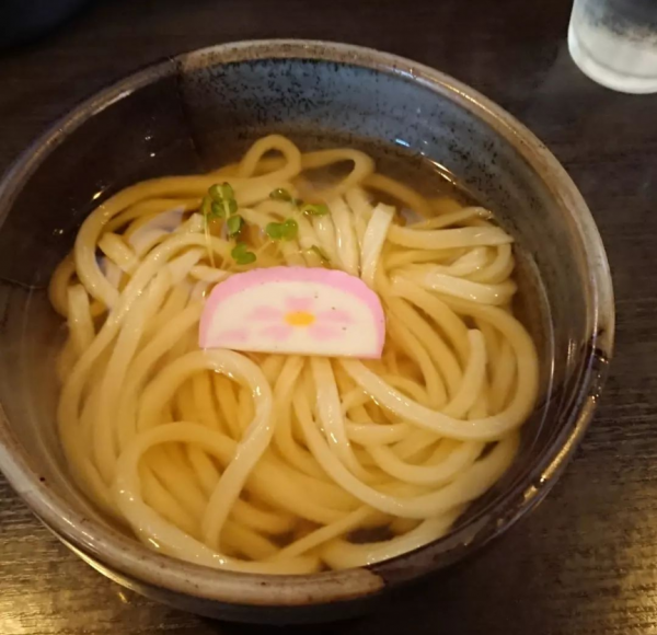 「かけうどん」@手打うどん 丸亀渡辺の写真