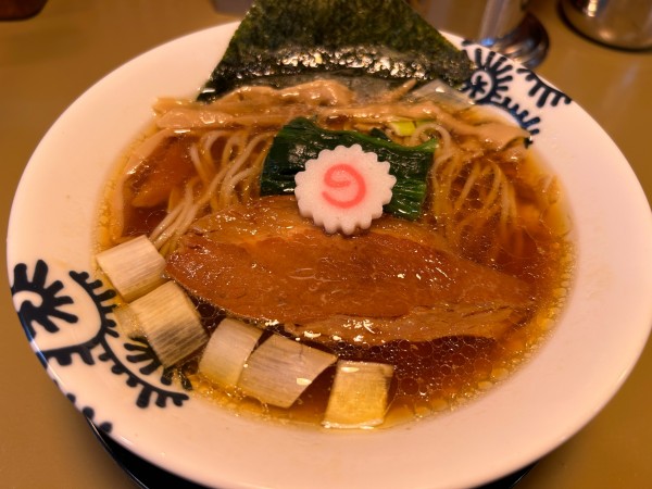 「中華そば910円」@特級中華蕎麦 洋介 天久保店の写真