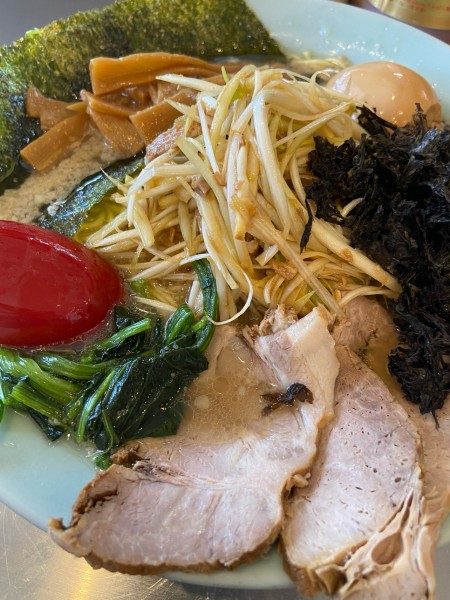 「デラックスラーメン」@ラーメンショップ 椿 牛久店の写真