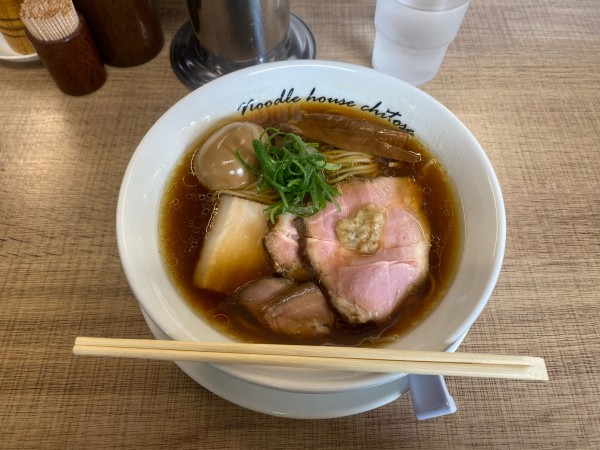 「煮玉子らぁ麺」@麺庵ちとせの写真