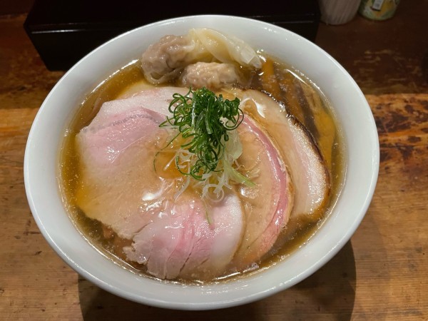 「【夜限定】特製煮干しそば¥1,610」@中華そば しば田の写真