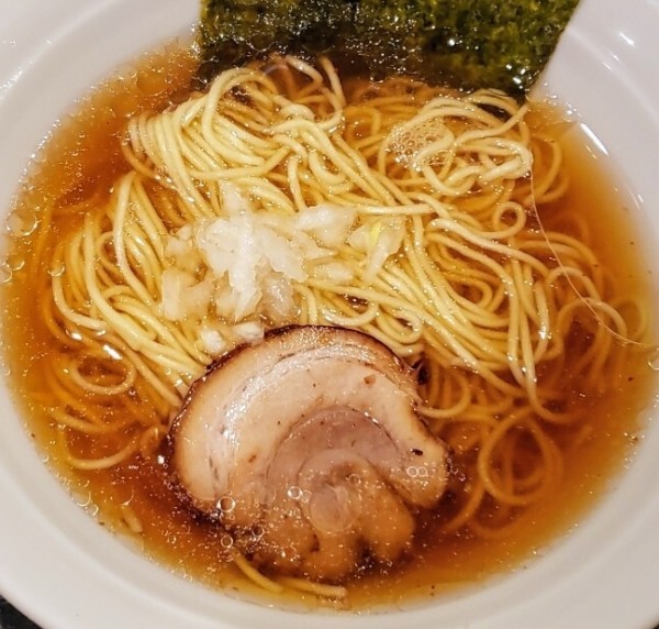 「ラーメン 250円＋餃子250円」@ラーメン・餃子 250の写真