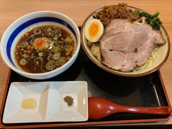 「肉つけ麺・中盛（29日限定）」@佐貫大勝軒ゆうの写真