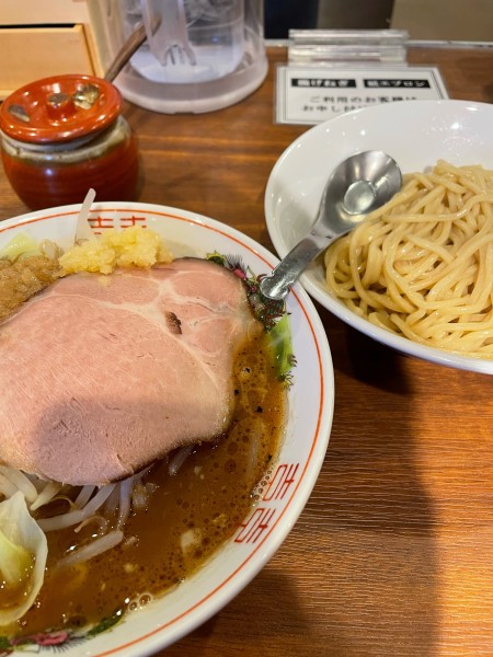 「煮干し豚つけ麺」@つけめんTETSU 三鷹店の写真
