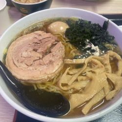 煮干し醤油 大盛