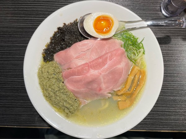 「特製牡蠣塩」@中華蕎麦 無冠の写真