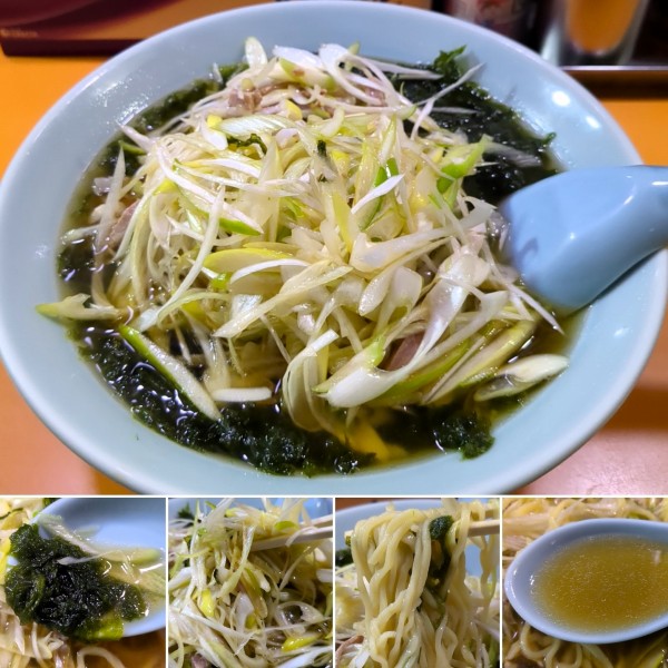 「ねぎのりソバ　750円」@中華料理 勝楽の写真