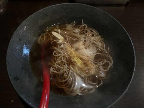 「かすそば　850円」@かすそば風土 本店の写真