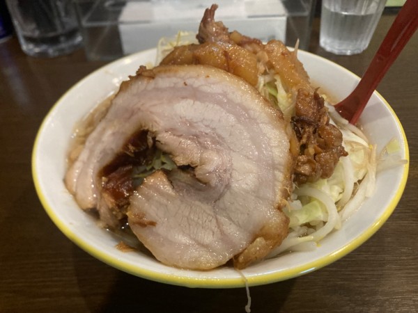 「ラーメン並」@ラーメン イエロー 御徒町店の写真