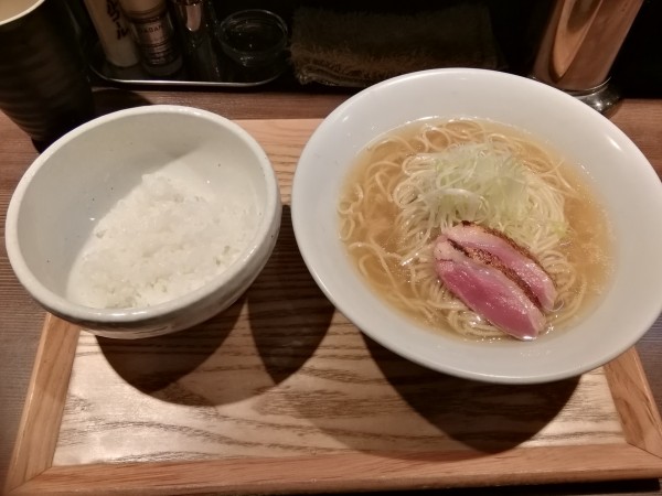 「『最上鴨と地鶏と貝』塩  ￥1,200」@鴨出汁中華蕎麦 麺屋yoshikiの写真