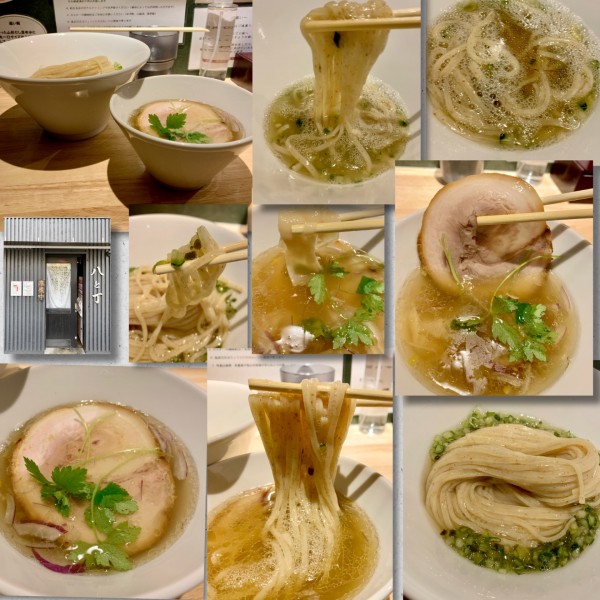 「山形だしつけそば（塩）1200円」@麦処 八と丁の写真