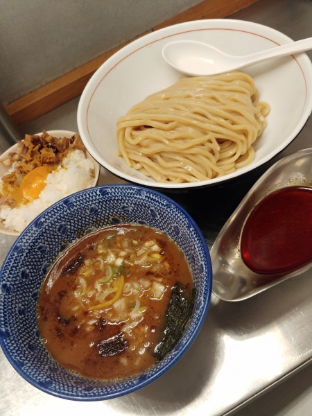 「つけ麺(カレールー付き)」@つけ麺 神儺祁の写真