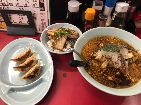 「ラーメンセット」@ラーメンつち家の写真