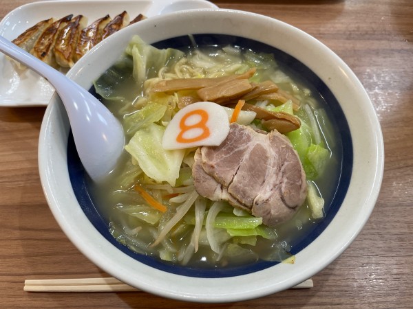 「野菜らーめん」@8番らーめん 高浜店の写真