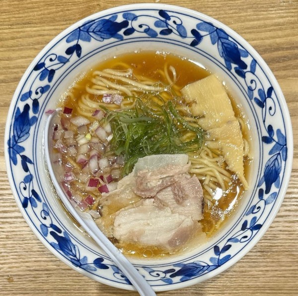 「九十九里らぁ麺（醤油）」@九十九里らぁめん くくり 千客万来店の写真