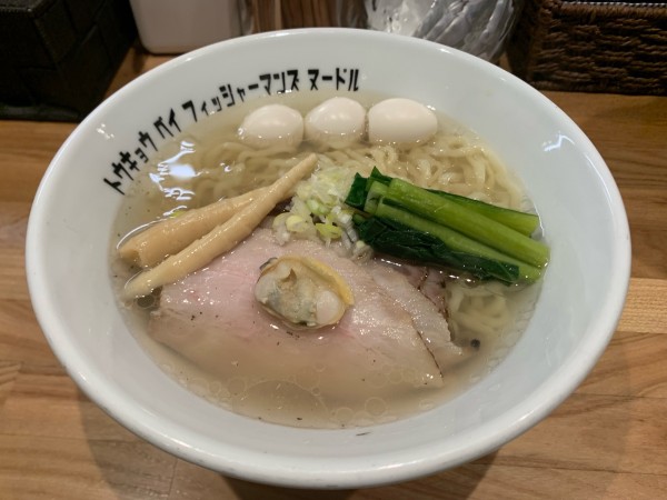 「潮ラーメン」@Tokyo Bay Fisherman’s Noodle 茅ヶ崎店の写真