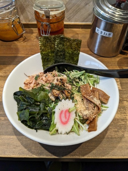 「鯖まぜそば」@まぜそば専門店 モグの写真