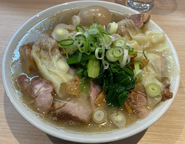 「チャーシュウワンタンメン 味玉」@桜上水 船越の写真