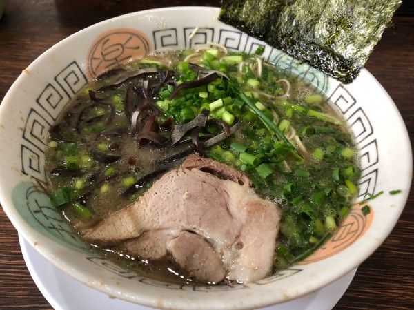 「ねぎらーめん バリカタ替玉2」@博多長浜らーめん 楓神の写真