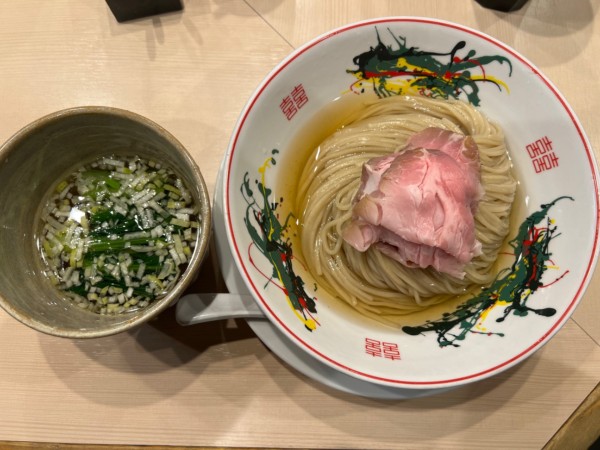 「鰹昆布水つけめん1000円」@つけめん金龍の写真