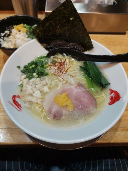 「真鯛淡麗そば＋雑炊セット」@ウミのチカラの写真