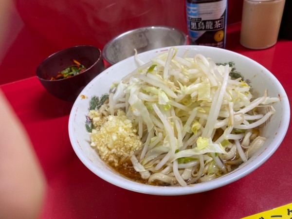「麺半分豚１枚」@ラーメン二郎 越谷店の写真