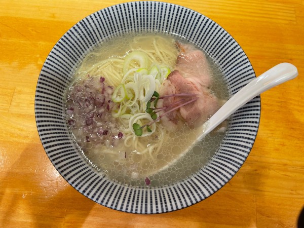 「中華そば(白)¥900」@貝だし麺 きた田の写真