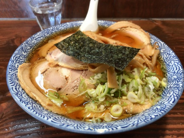 「中華そば（大）＋チャーシュー」@○決の写真